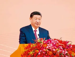 习近平出席澳门特别行政区政府欢迎晚宴并发表重要讲话0