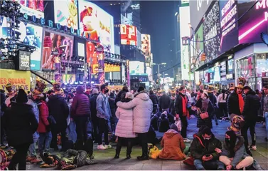 我在美国疫峰中跨年