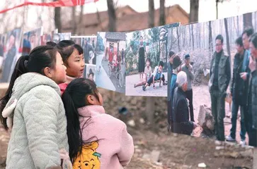 苏庄村来了摄影展