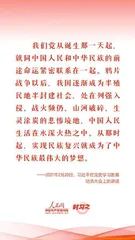 敢于有梦习近平这样描绘中国梦