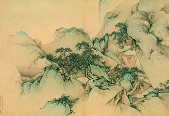 中国画里的名山大川