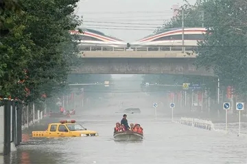 涿州不懂水灾，救援困于急流0