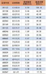 融资客出逃意愿强　多数个股被净卖出0