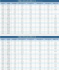 一周超大单资金净增（减）仓股前20名