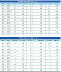 一周超大单资金净增（减）仓股前20名0