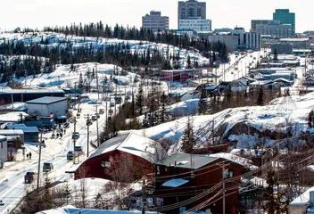 一路向北　直到极光绽放的地方耶洛奈夫(Yellowknife)1