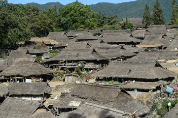 佤族村，中国最后的原始村落0