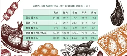 兔肉，适合所有人的“健康肉”1