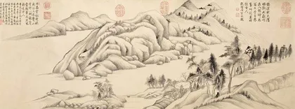 董其昌：山水画分“南北宗”0