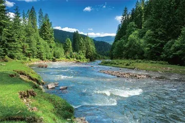 去田野，去山村，去见大山大河