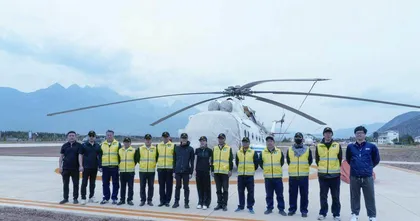 战鹰锻砺演习场 航空救援显实力6