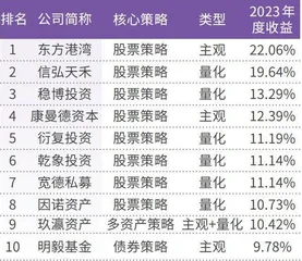 2023年最赚钱百亿私募出炉AI、医药等成2024年主攻方向