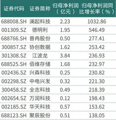 存储芯片延续涨价趋势 机构积极看多1