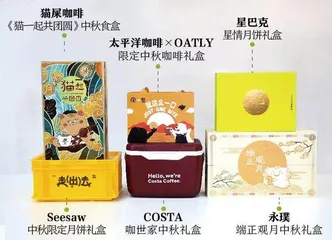 开箱了星巴克、seesaw等6款咖啡品牌的中秋礼盒，美味与创意兼备的是哪一款？1