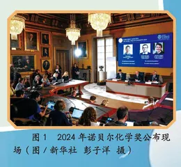 2024年诺贝尔化学奖涉及人工智能