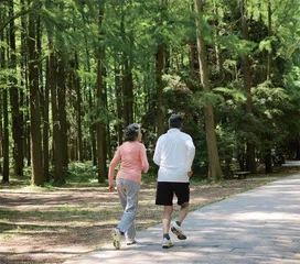 公园跑可提高生活满意度