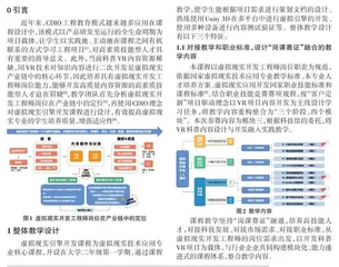 基于CDIO理念的高职虚拟现实引擎开发课程教学设计与实践研究