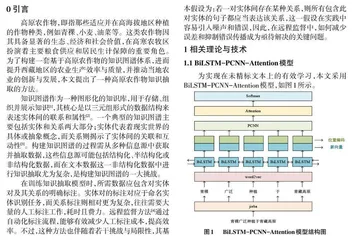 基于双通道和PCNN 的高原农作物知识抽取0