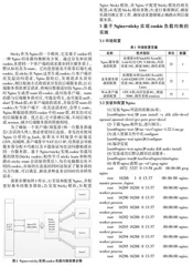 基于Nginx+sticky 实现cookie 负载均衡的建设与研究