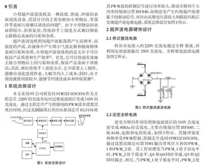 基于高频逆变技术的小型超声波清洗机设计