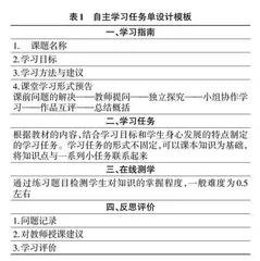 基于翻转课堂的中学信息科技课程教学模式设计