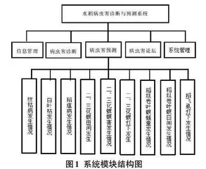 江西省水稻主要病虫害诊断与预测系统设计与实现