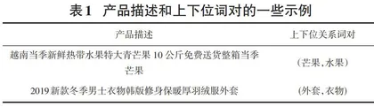 基于协同训练的低资源电商领域上下位实体关系获取0