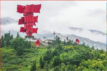 大别山腹地的新县