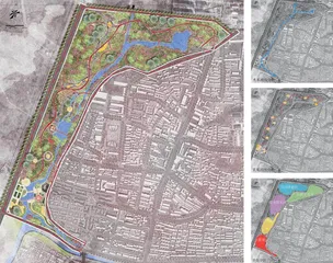 “近源绿地”模式下卢龙古城片区绿化空间更新设计7