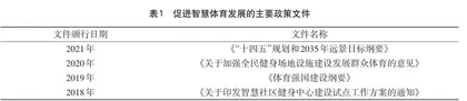 全民健身视角下智慧体育的发展探索