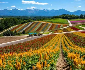 与原生北海道的美丽约会