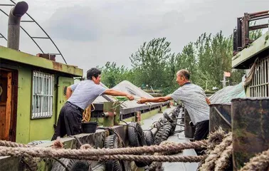 江苏邳州市摄影师贾传军：用镜头定格大运河动人瞬间