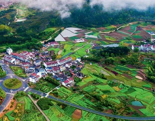 致富路、幸福路、连心路、振兴路