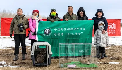 内蒙古太仆寺旗志愿者举行放飞活动0