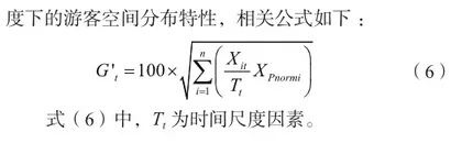 基于地理集中指数算法改良和微博数据的大理古城游客时空行为模式与驱动因素实证2