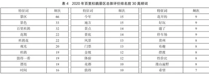 基于ROST-CM文本分析的乡村旅游形象游客感知研究3