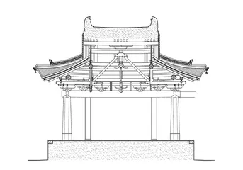 山西永济董村戏台2