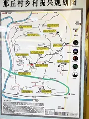 这个村的五年规划图挂在省委组织部0