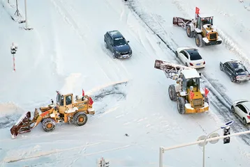 致敬！风雪严寒里奋战的中国人5