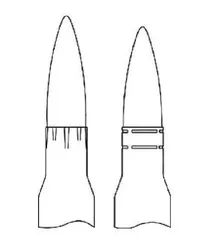 苏联7.62mm施卡斯航空机枪弹7