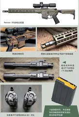 警用与特种武器CMMG公司RESOLUTE MK4.350 LEGEND“传奇”口径步枪7