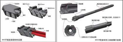 M107远程狙击步枪结构揭秘(上)3