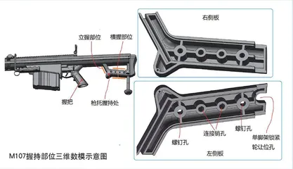 M107远程狙击步枪结构揭秘(上)10