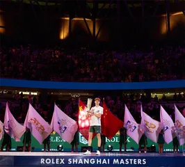 Rolx Shanghai Masters 2024上海劳力士大量赛詹尼克·辛纳首夺桂冠2