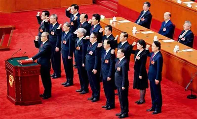 习近平全票当选国家主席中央军委主席2